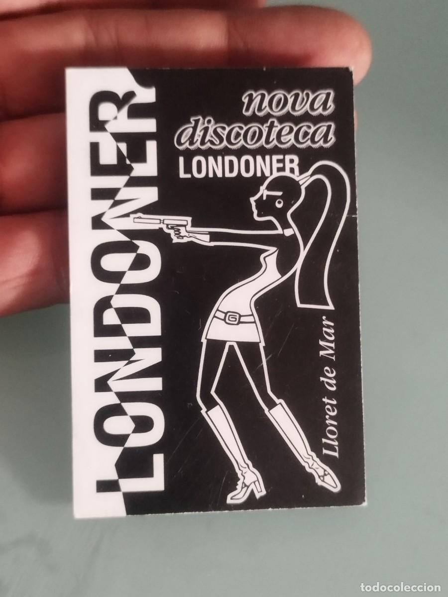 Entradas antiguas de conciertos: Special VIP Card de la Discoteca Londoner. Lloret de mar, costa Brava.