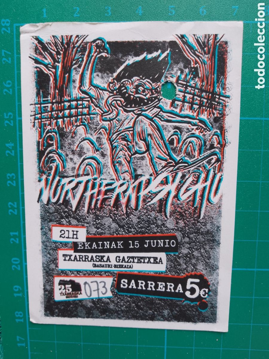 Entradas antiguas de conciertos: Northern psycho FEST . ticket . entrada . 2024 .