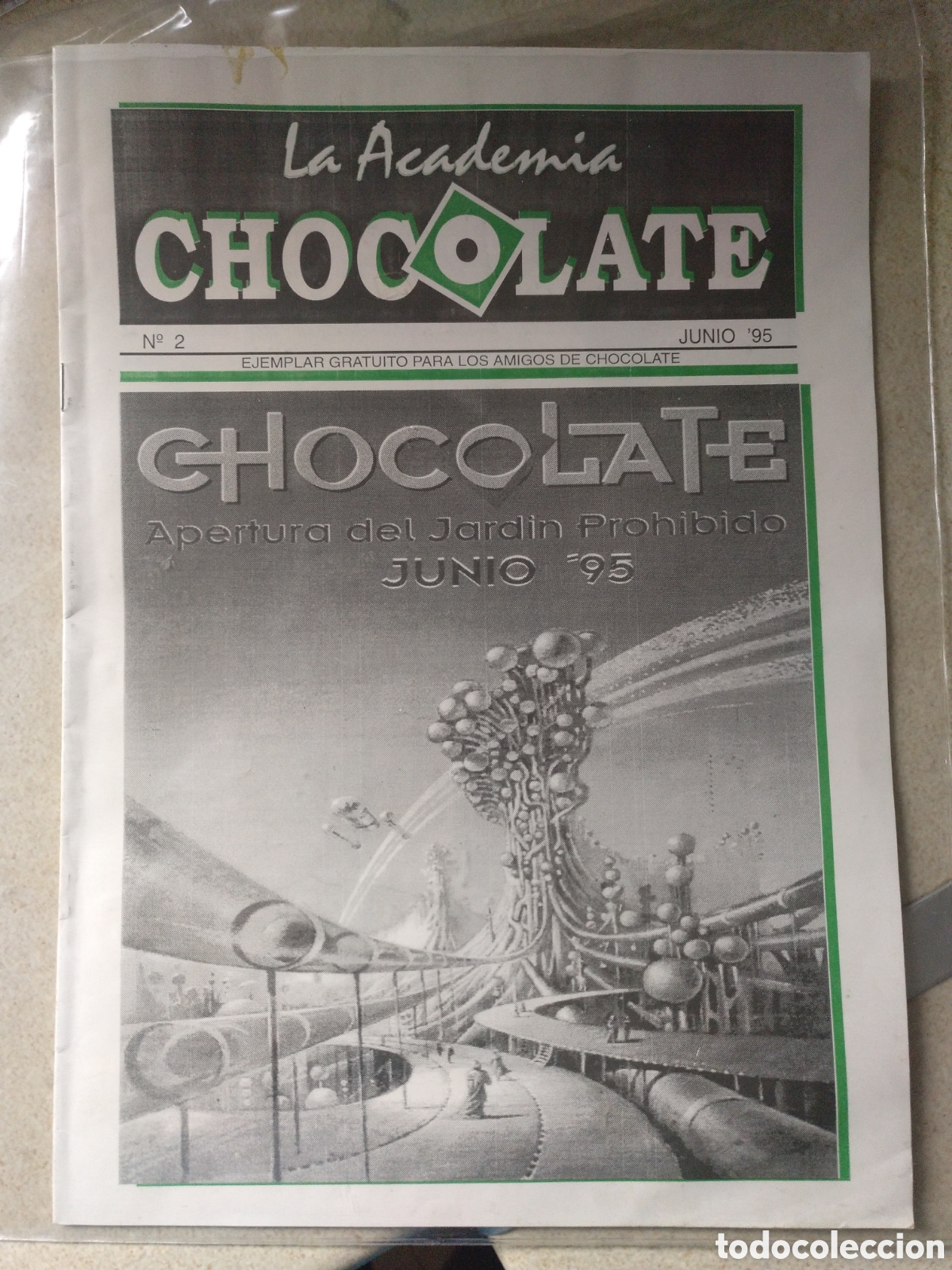 Entradas antiguas de conciertos: REVISTA DISCOTECA CHOCOLATE A&Ntilde;O 95,
