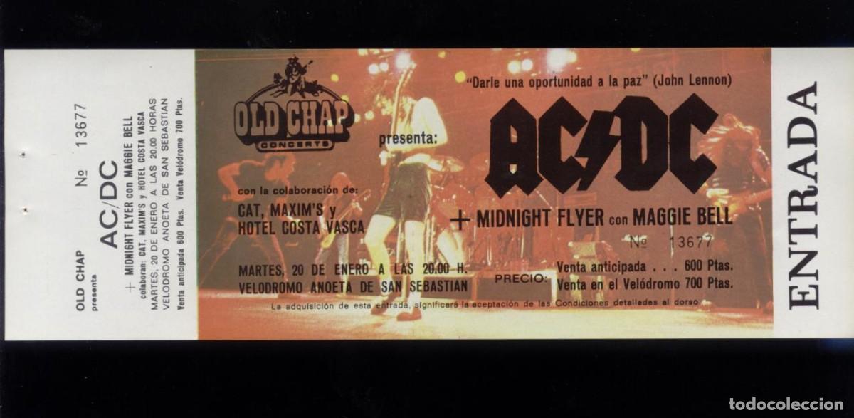 Entradas antiguas de conciertos: ENTRADAS DE CONCIERTO NUEVAS LOTE DE 14