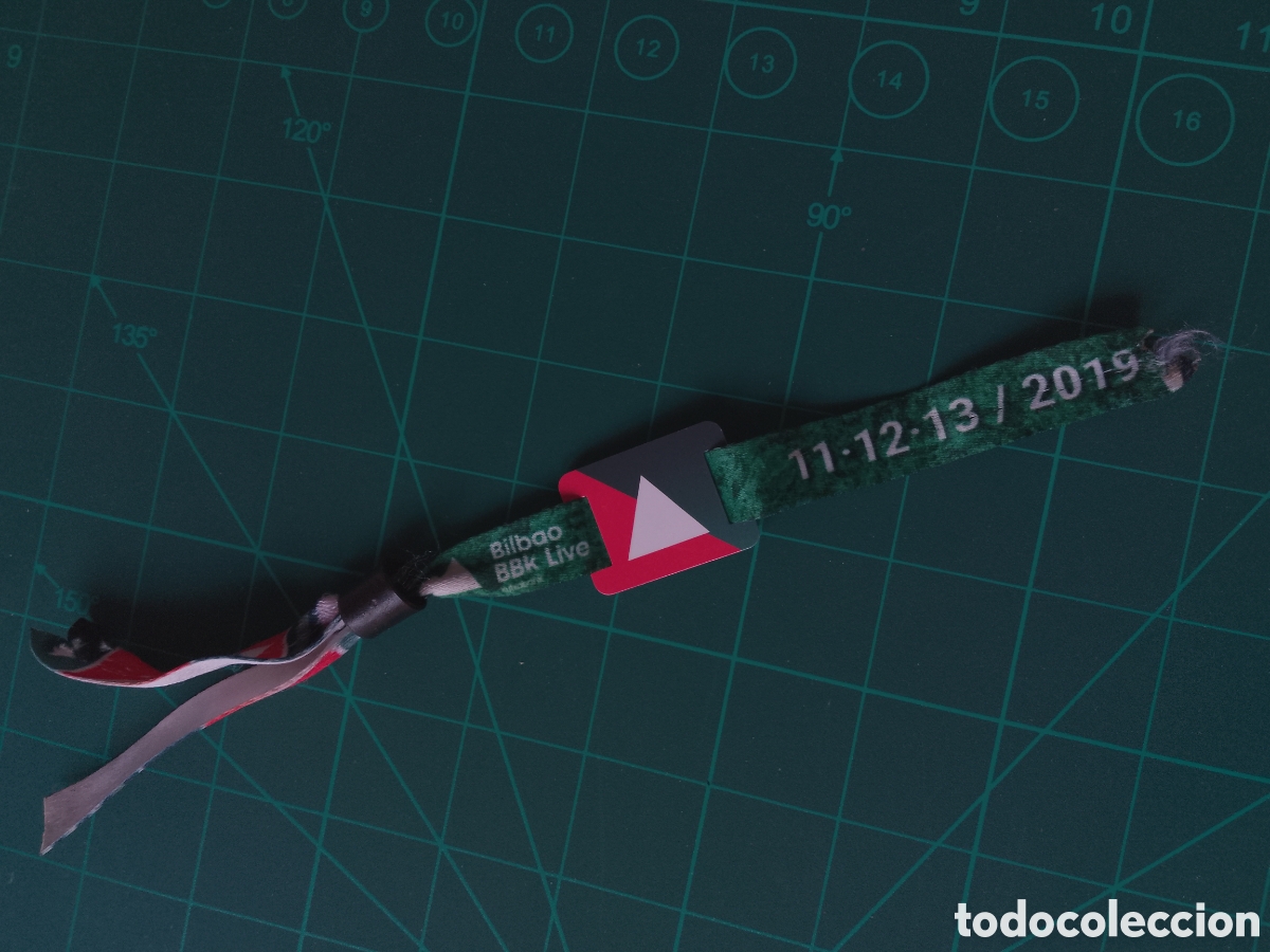 Entradas antiguas de conciertos: BILBAO BBK LIVE FESTIVAL . PULSERA . ENTRADA . TICKET . ACREDITACI&Oacute;N . 2019