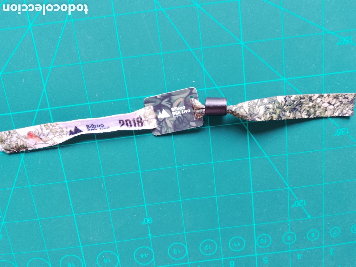 Entradas antiguas de conciertos: BILBAO BBK LIVE FESTIVAL . PULSERA . ABONO . ENTRADA . TICKET . 2018
