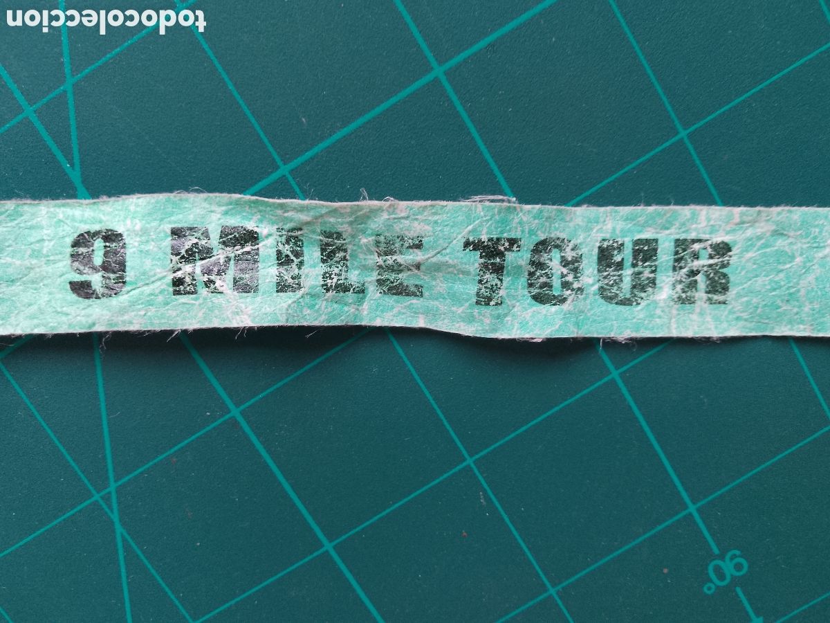 Tickets for concerts: 9 MILE TOUR.REGGAE LAND The birth and final resting place of Bob Marley.JAMAICA 2010.PULSERA.TICKET