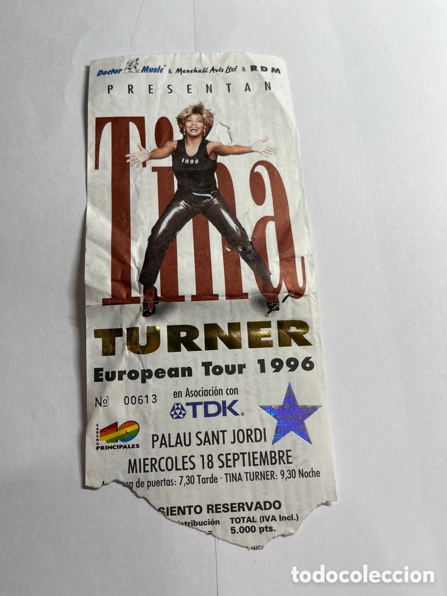 Entradas antiguas de conciertos: ANTIGUAS ENTRADAS USADAS DE CONCIERTOS - Foto 2