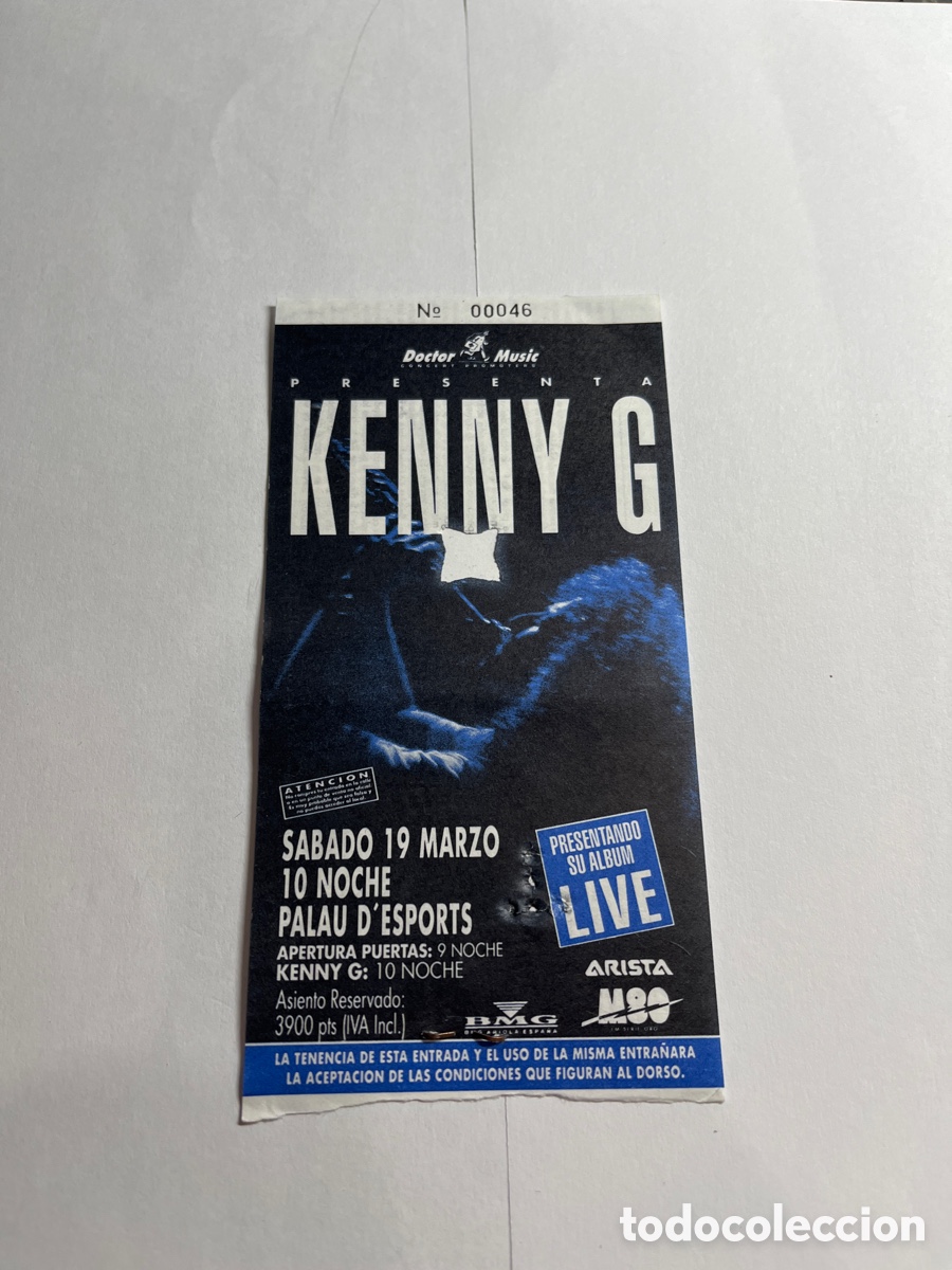 Entradas antiguas de conciertos: ANTIGUAS ENTRADAS USADAS DE CONCIERTOS - Foto 6