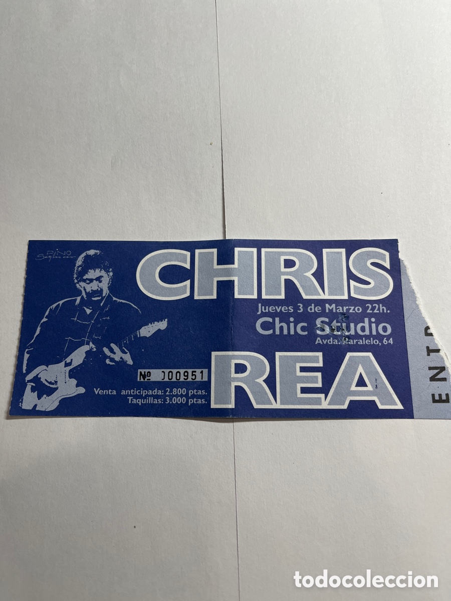 Entradas antiguas de conciertos: ANTIGUAS ENTRADAS USADAS DE CONCIERTOS - Foto 7