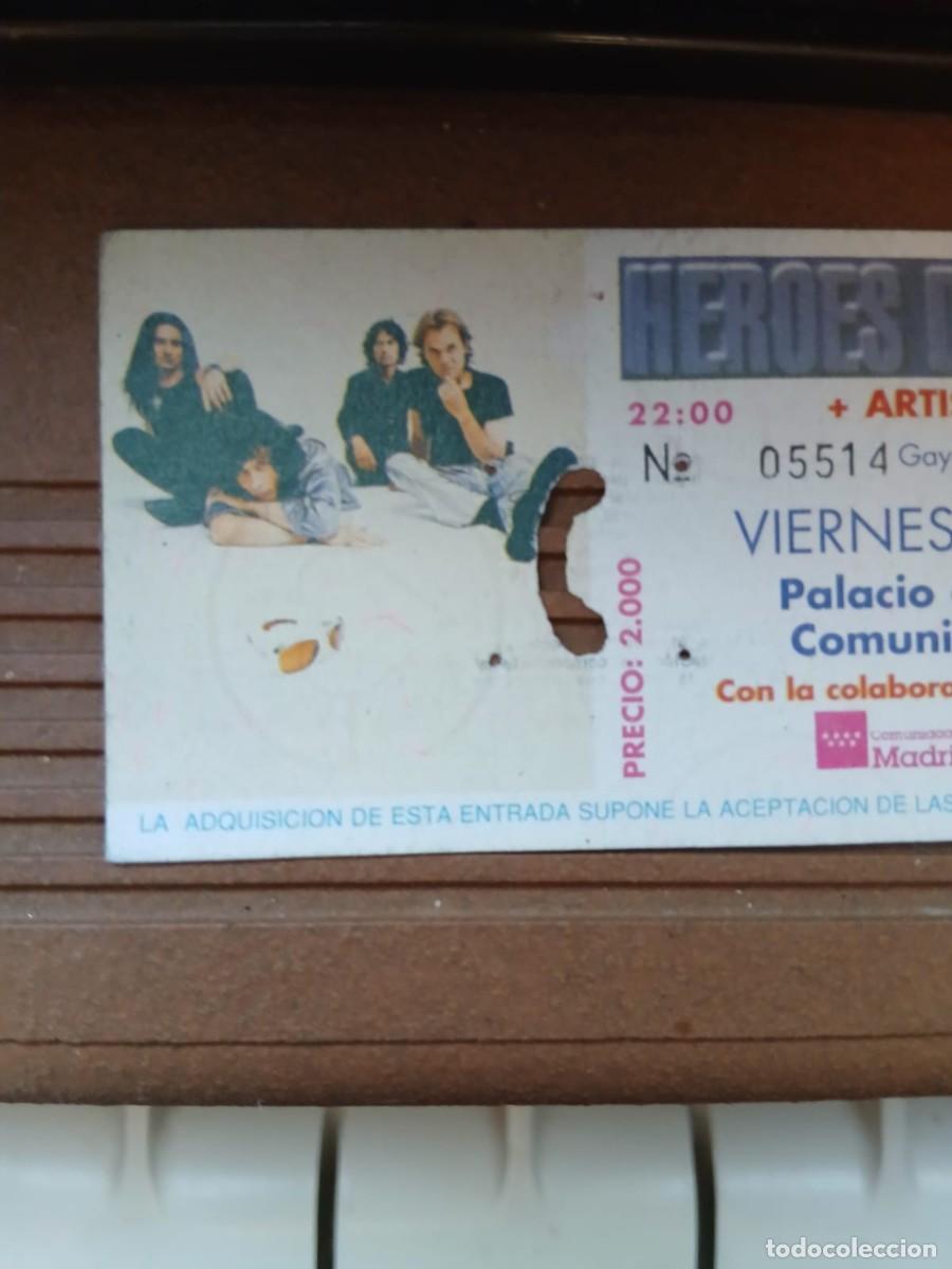 Entradas antiguas de conciertos: Entrada H&eacute;roes del Silencio 1996 - Foto 2
