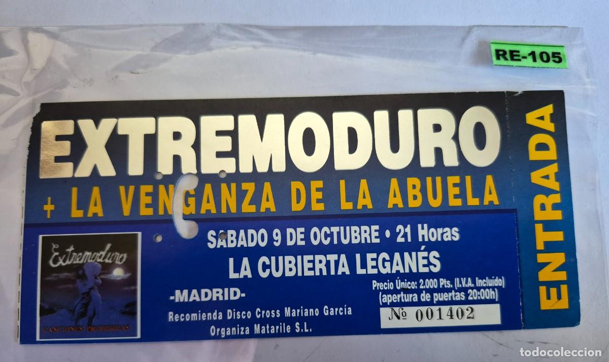 Tickets for concerts: EXTREMODURO + LA VENGANZA DE LA ABUELA - entrada de concierto