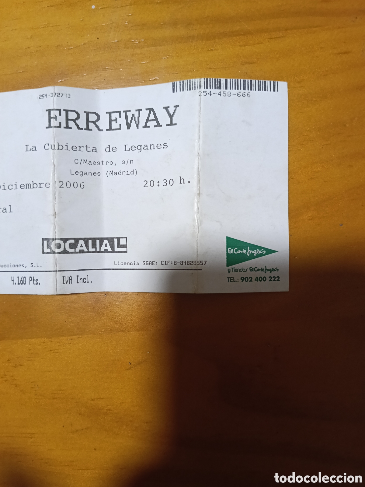 Entradas antiguas de conciertos: Erreway 2006 entrada - Foto 3