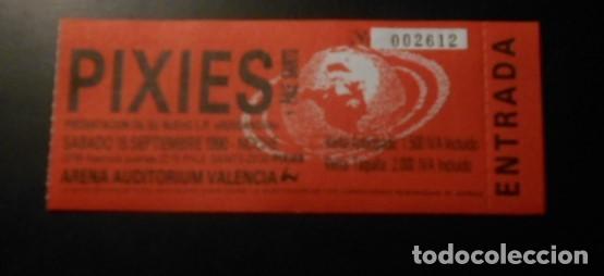 Entradas antiguas de conciertos: PIXIES ENTRADA TICKET ORIGINAL 1990 ARENA VALENCIA AUDITORIUM SPAIN