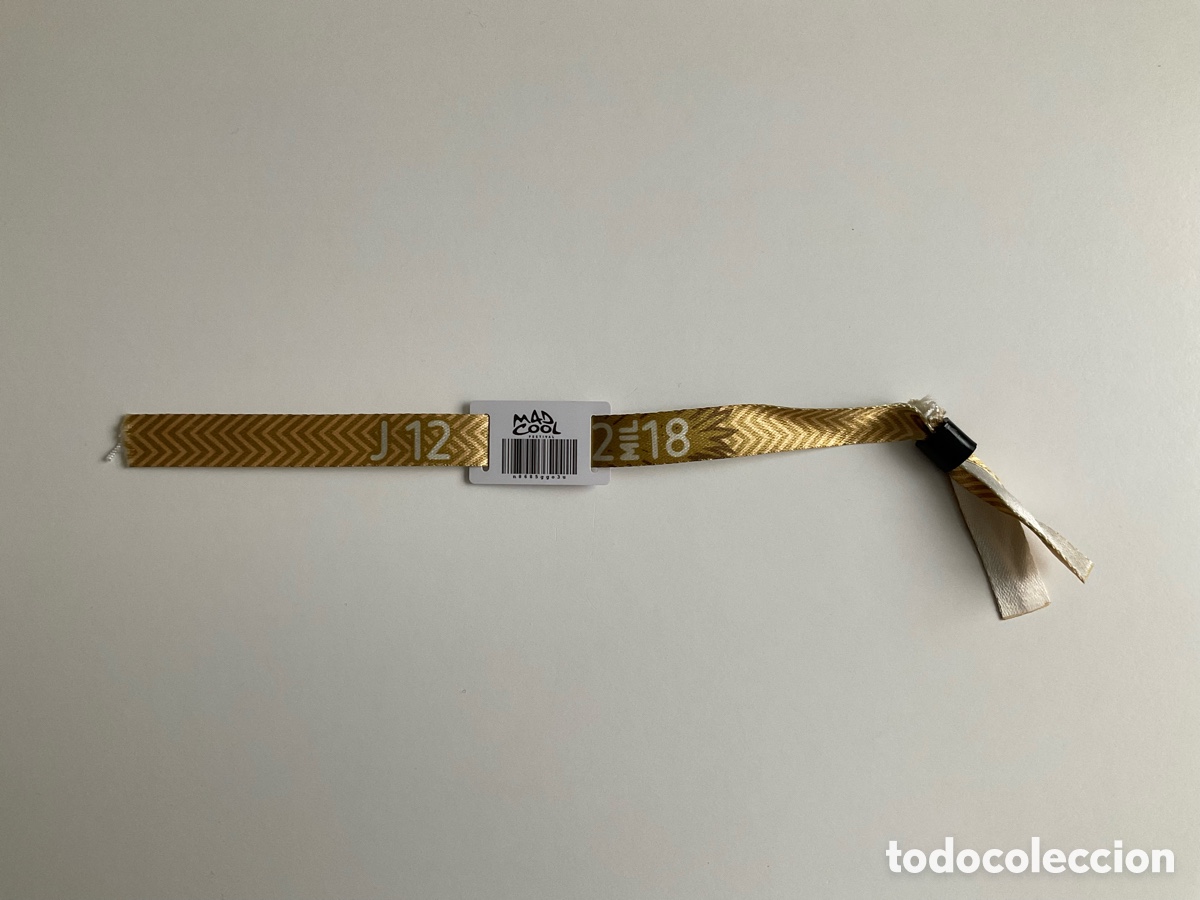 Entradas antiguas de conciertos: Pulsera Mad Cool 2018