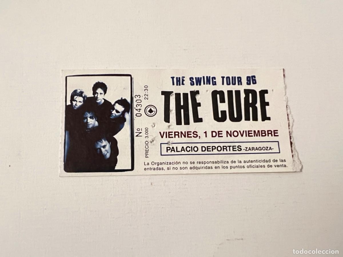 Tickets for concerts: Entrada concierto m&uacute;sica THE CURE TOUR 96 ZARAGOZA