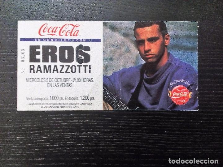 Eros Ramazzotti Las Ventas Madrid 19 Entrada Sold Through Direct Sale