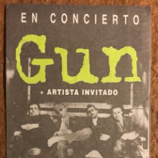Entradas de Conciertos: GUN. ENTRADA CONCIERTO EN LA FACTORÍA DE BERANGO EN 1994.. Lote 196134537