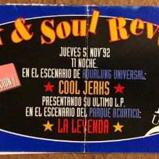 Rock Soul Revue Cool Jerks La Leyenda Ent Comprar Entradas