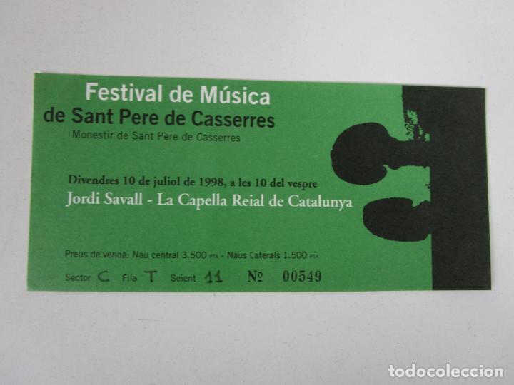 Entradas de Conciertos: Concert Temple Romà de Vic, Conjunt ARS AD Libitum - Festival de Música Sant Pere de Casserres - Foto 6 - 203790728