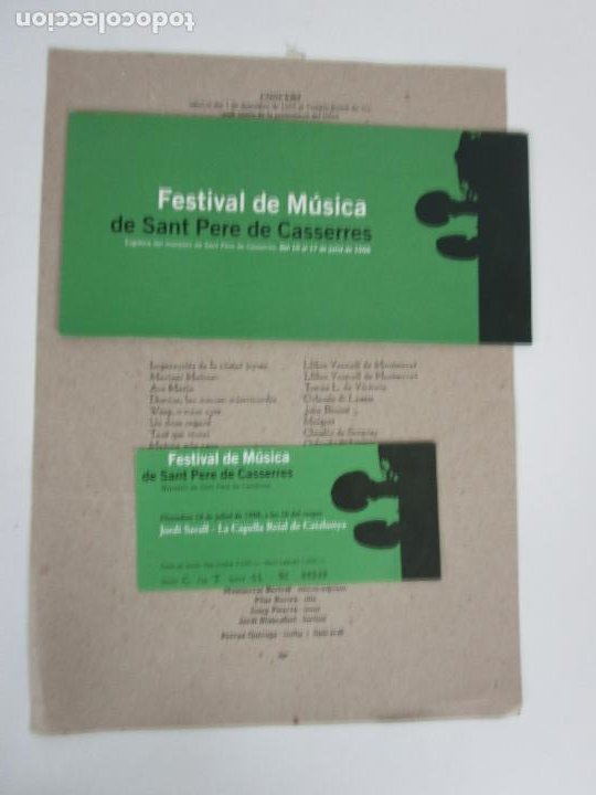 CONCERT TEMPLE ROMÀ DE VIC, CONJUNT ARS AD LIBITUM - FESTIVAL DE MÚSICA SANT PERE DE CASSERRES (Música - Entradas)