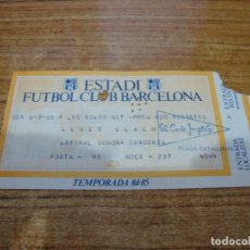 Entradas de Conciertos: ENTRADA CONCIERTO LLUIS LLACH ESTADI FUTBOL CLUB BARCELONA 1985. Lote 239576575