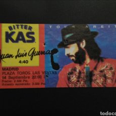 Biglietti di Concerti: ENTRADA CONCIERTO JUAN LUIS GUERRA MADRID 1993. Lote 262727080