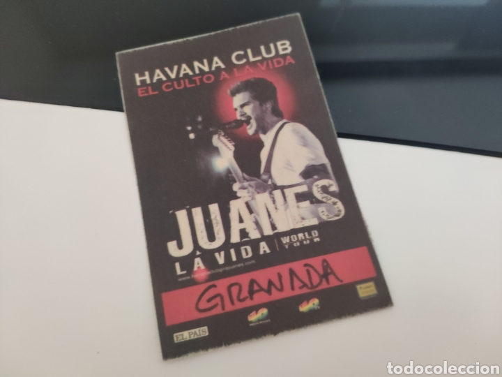 Entradas de Conciertos: Juanes. Pase adhesivo La vida world tour. Granada. - Foto 1 - 276723123
