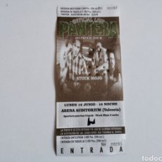 Biglietti di Concerti: ENTRADA DEL CONCIERTO DE PANTERA EN VALENCIA, ARENA AUDITORIUM 16 JUNIO 1998. Lote 301903078