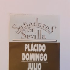 Billets de concerts: ENTRADA,PLACIDO DOMINGO-JULIO IGLESIAS,1989, ESTADIO SÁNCHEZ PIZJUAN. Lote 361809510