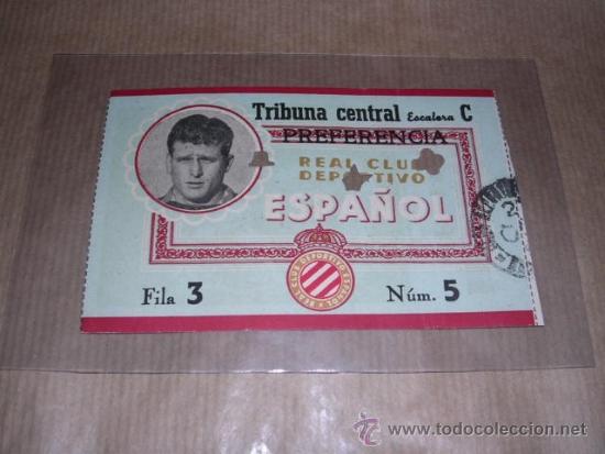 Coleccionismo deportivo: RCD ESPA&Ntilde;OL - TRIBUNA CENTRAL - - Foto 1
