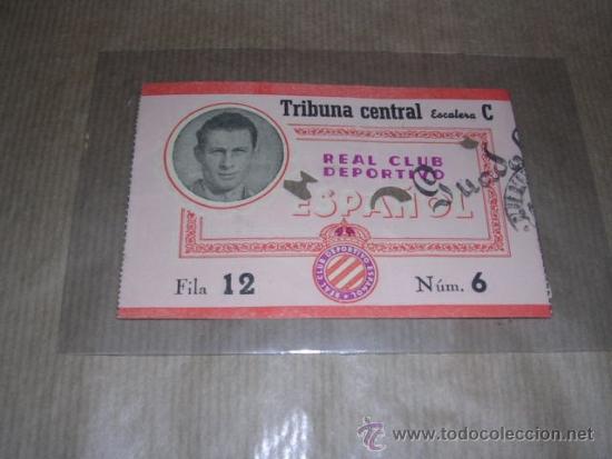 Coleccionismo deportivo: RCD ESPA&Ntilde;OL - TRIBUNA CENTRAL - - Foto 1