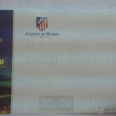 Coleccionismo deportivo: ENTRADA ATLETICO DE MADRID - RUBIN KAZAN 2012-2013 (EUROPA LEAGUE). Lote 45285158