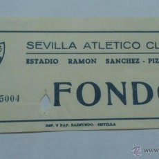 Coleccionismo deportivo: ENTRADA SEVILLA ATLETICO CLUB AÑOS 80