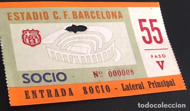 Coleccionismo deportivo: entrada futbol club barcelona sparta de rotterdam 18 de febrero de 1973