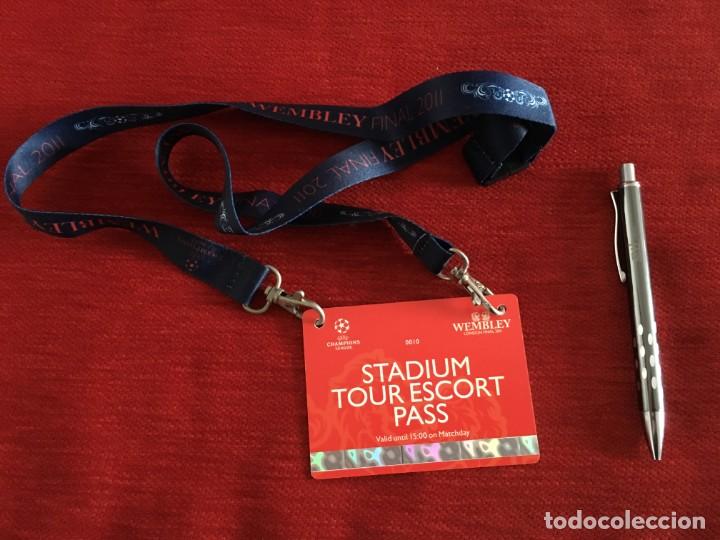 Coleccionismo deportivo: ENTRADA TICKET FINAL UEFA CHAMPIONS LEAGUE BARCELONA MANCHESTER UNITED 2011 WEMBLEY