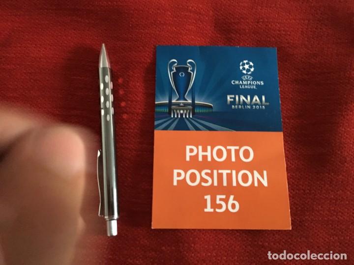 Collezionismo sportivo: ENTRADA TICKET FOTOGRAFO FINAL UEFA CHAMPIONS LEAGUE BARCELONA JUVENTUS 2015 BERLIN