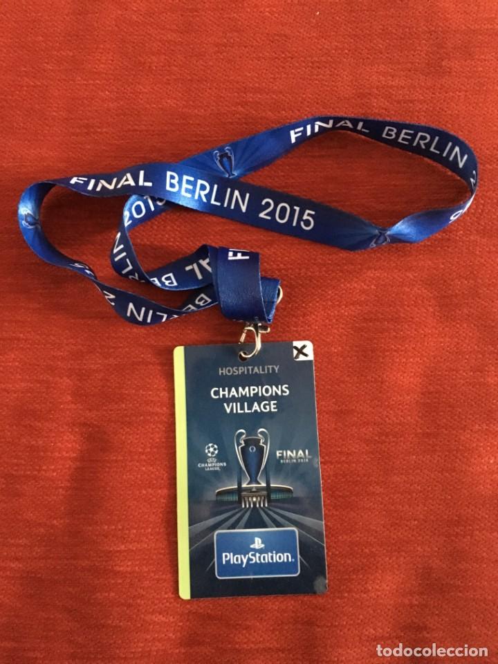 Sports collectibles: ENTRADA TICKET FINAL UEFA CHAMPIONS LEAGUE BARCELONA JUVENTUS 2015 BERLIN