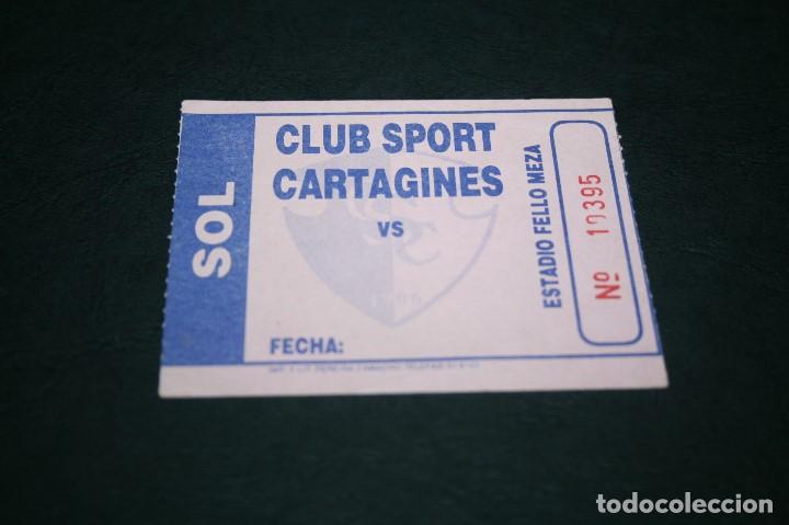 entrada fútbol costa rica c. s. cartagines años - Buy Old Football Tickets  at todocoleccion - 167721420