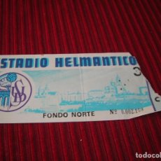 Coleccionismo deportivo: ANTIGUA ENTRADA ESTADIO HELMÁNTICO,AÑOS 80 . Lote 198718183