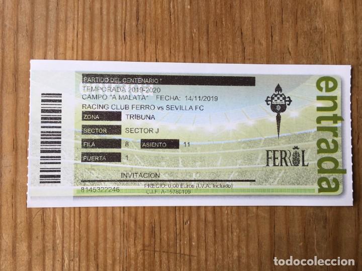 Racing de ferrol entradas