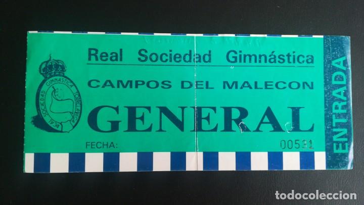 Colecionismo desportivo: ENTRADA FUTBOL GIMN&Aacute;STICA TORRELAVEGA TENERIFE MALEC&Oacute;N TICKET FOOTBALL