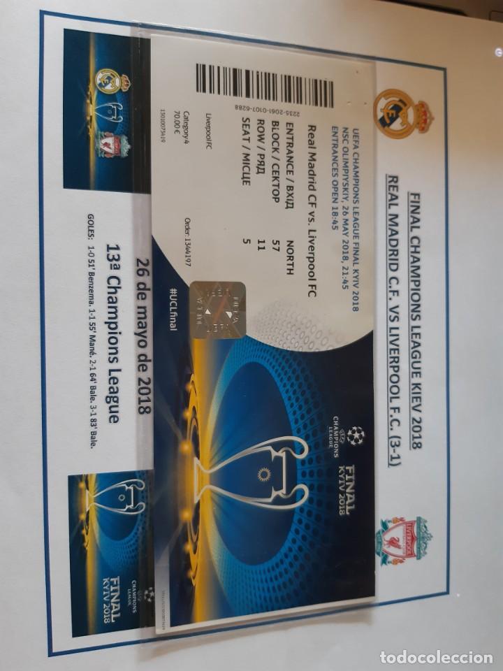 Entrada Entradas Ticket Futbol Real Madrid Live - Comprar Entradas De ...