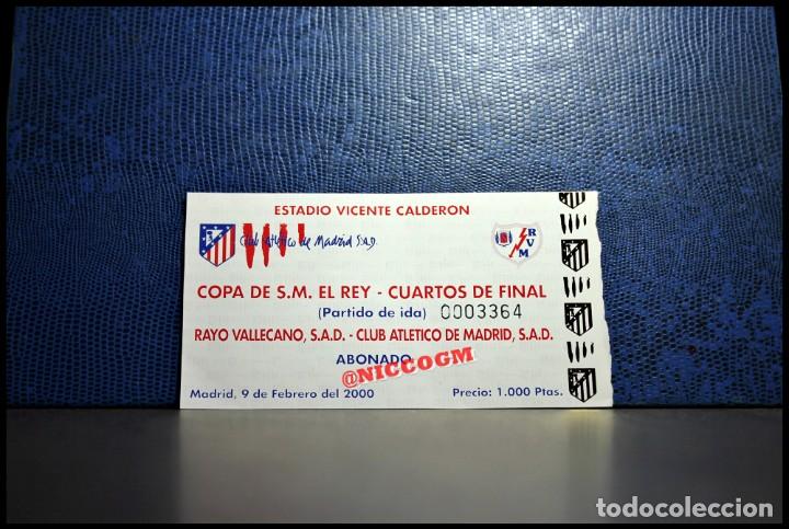 entrada ticket pase atletico madrid vs rayo val - Comprar Entradas de Fútbol Antiguas en ...