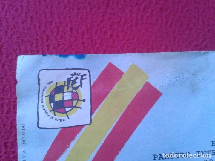 Ticket D'entrée Football Espagne Vs Finlande 1994 - Avec Marques De Temps, Collection