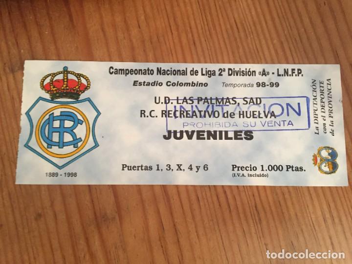 Recreativo de huelva entradas