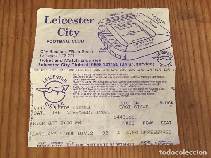 R145 Entrada Ticket Futbol Premier League Lei Comprar Entradas De Futbol Antiguas En Todocoleccion