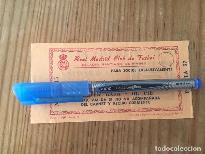 Coleccionismo deportivo: R13154 ENTRADA TICKET FUTBOL REAL MADRID SPARTA PRAHA PRAGA COPA EUROPA 1967 1968