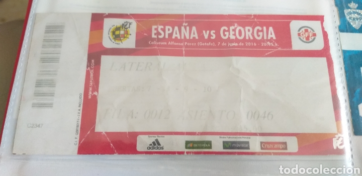 España vs georgia entradas
