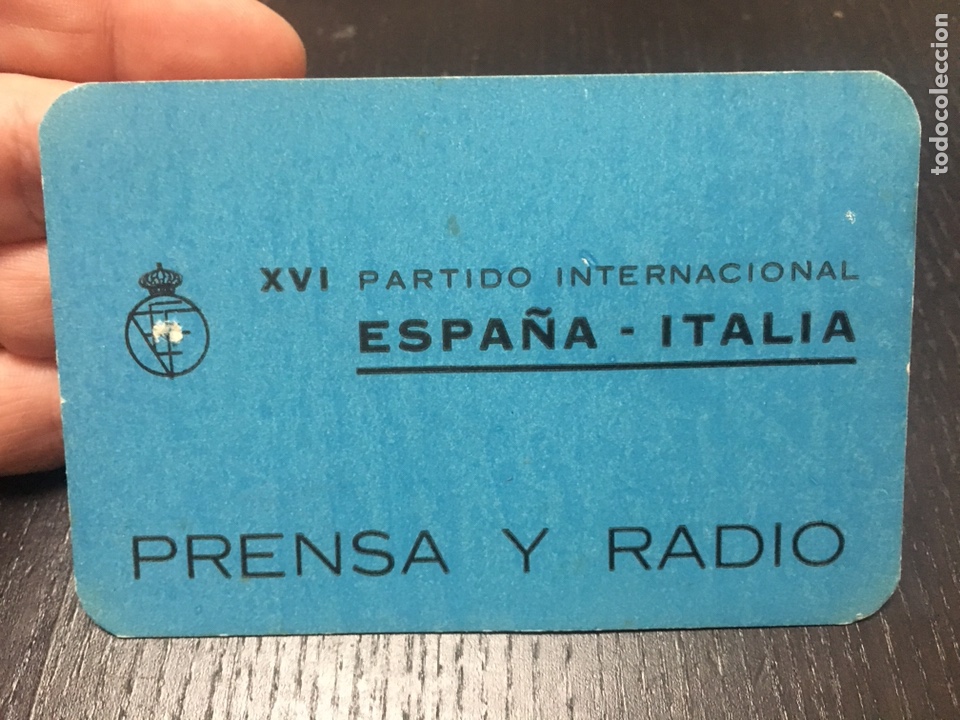 Colecionismo desportivo: Entrada Futbol - XVI Partido Internacional Espa&ntilde;a - Italia A&ntilde;o 13 Marzo 1963 Diario Marca
