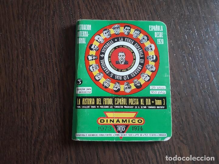 Sammelleidenschaft Sport: calendario din&aacute;mico de futbol, temporada 1973-1974