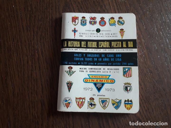 Sammelleidenschaft Sport: calendario din&aacute;mico de futbol, temporada 1972-73