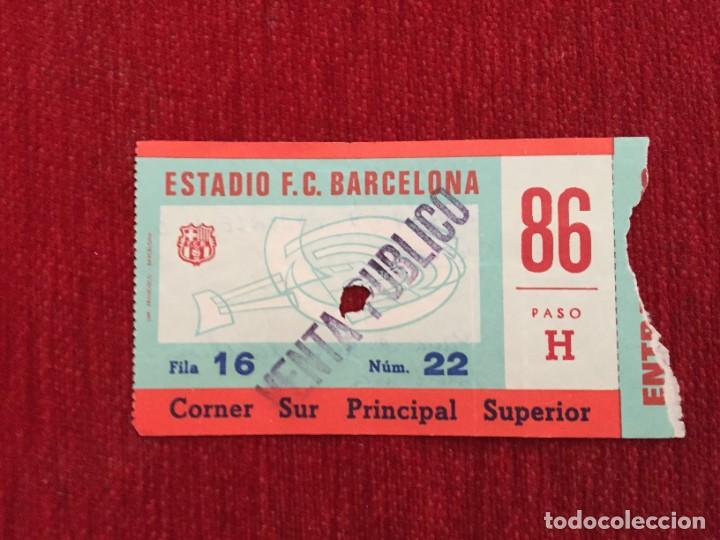 Coleccionismo deportivo: R15006 ENTRADA TICKET FUTBOL BARCELONA 3-0 ANDERLECHT RECOPA 1978 1979