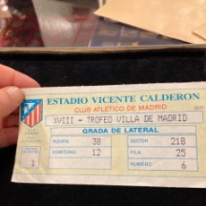 Coleccionismo deportivo: ENTRADA TROFEO VILLA DE MADRID. Lote 290525708